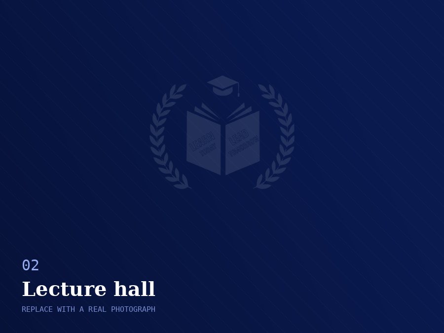 Lecture hall