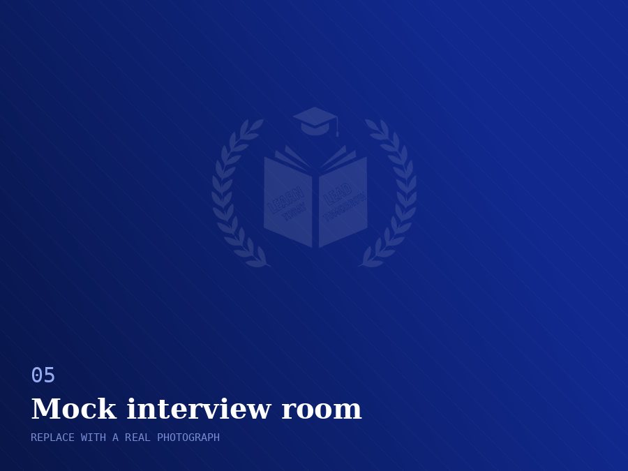 Mock interview room